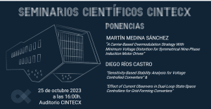 Seminarios científicos CINTECX en octubre