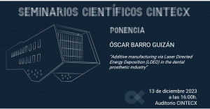 Seminarios Científicos Cintecx en diciembre