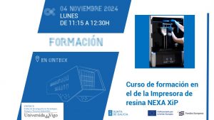 Curso de formación en el software de software da Impresora de resina NEXA XiP