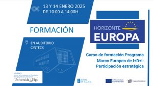 Formación Programa Marco Europeo de I+D+i: Participación estratéxica