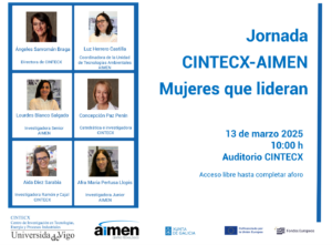 Jornada CINTECX-AIMEN Mujeres que lideran